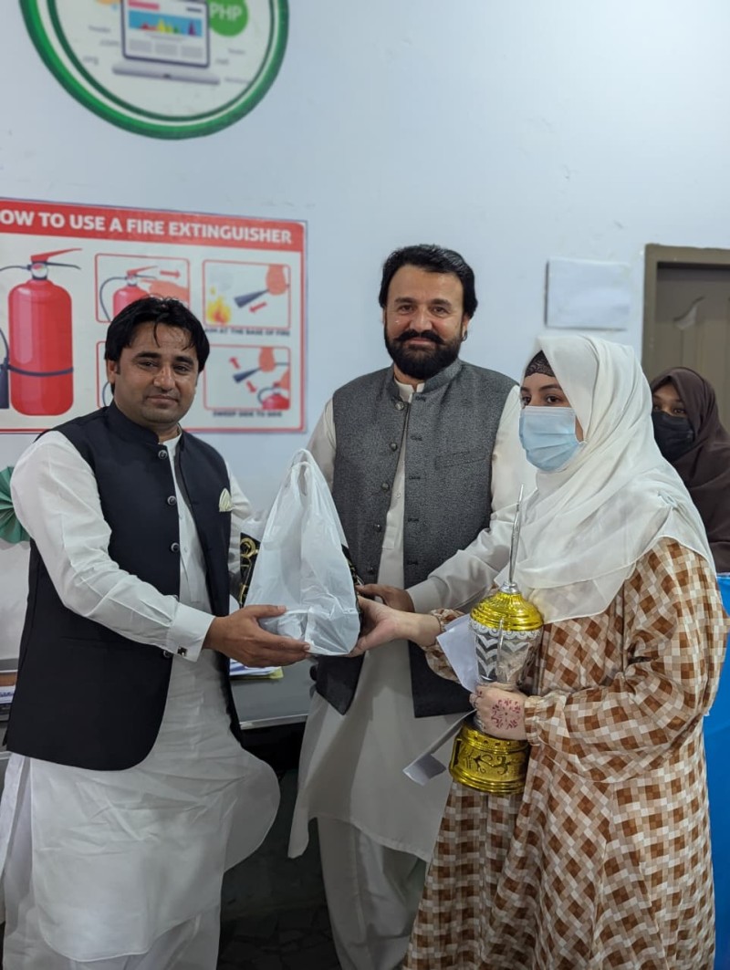 The Ceremony Was Further Honored By The Presence Of Dewan Azmat Mahmood Chishti As The Chief Guest, Who Personally Distributed Prizes And Certificates Among The Students.