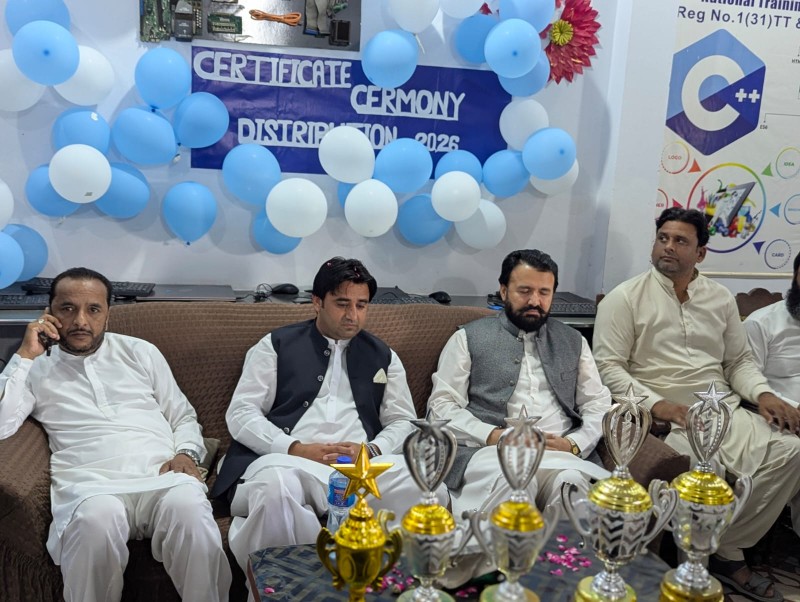 N His Speech, He Appreciated The Efforts Of The Students And Faculty Members And Emphasized The Importance Of Education, Technology, And Professional Skills In Shaping A Successful Future. He Encouraged Students To Continue Working Hard And Play A Positive Role In The Development And Progress Of Pakistan.