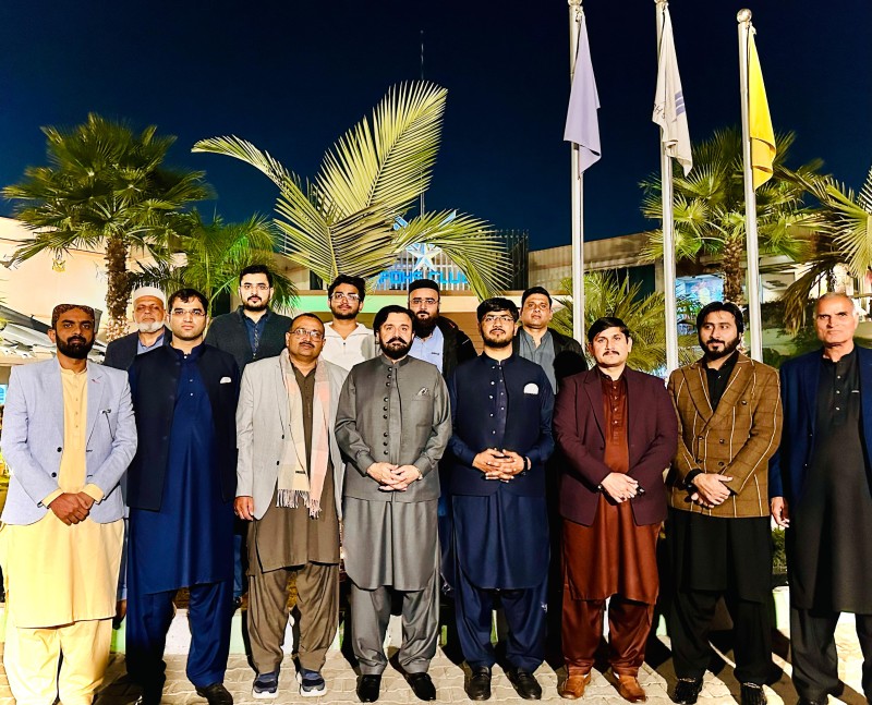 The President Was Accompanied By A Delegation Comprising Rana Rizwan Athar, Rana Rizwan Munir, Usman Sami, Haji Liaqat Ali, Mian Latif Sukhera, Adnan Latif Sukhera, Malik Ramzan And Advocate Shahjahan.